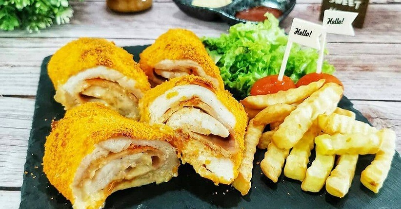Cara Bikin Chicken Cordon Bleu Seenak Restoran, Ini Trik agar Rasa Lebih Lezat