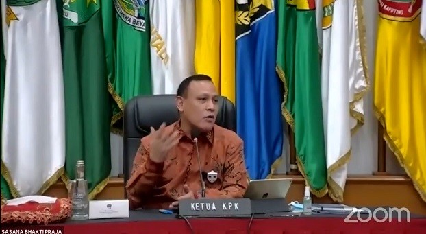 Paparan di DPR, Ketua KPK Sebut Jajarannya Selamatkan Rp440,6 M Uang Negara selama 2020