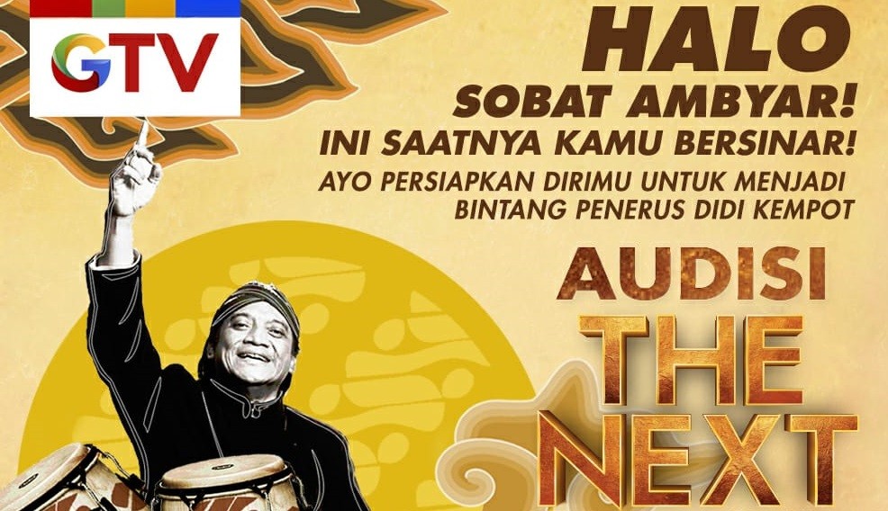 Audisi Dibuka, Segera Daftar! Gebrakan Baru GTV: The Next Didi Kempot