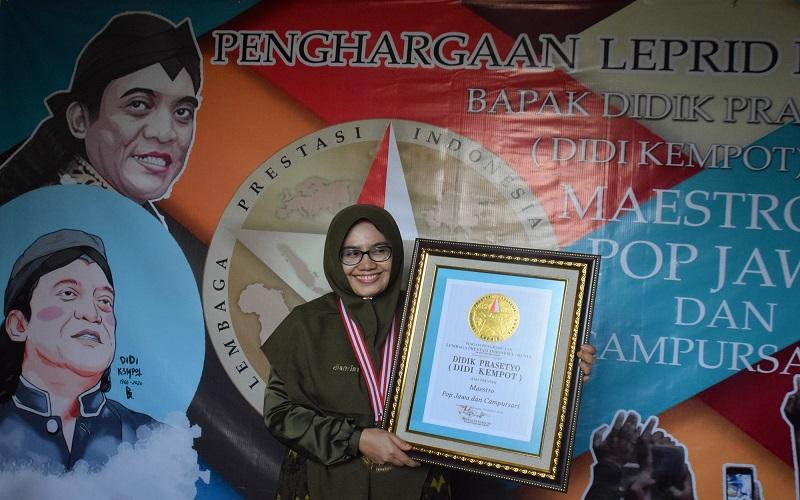 Didi Kempot Dianugerahi Maestro Pop Jawa dan Campursari