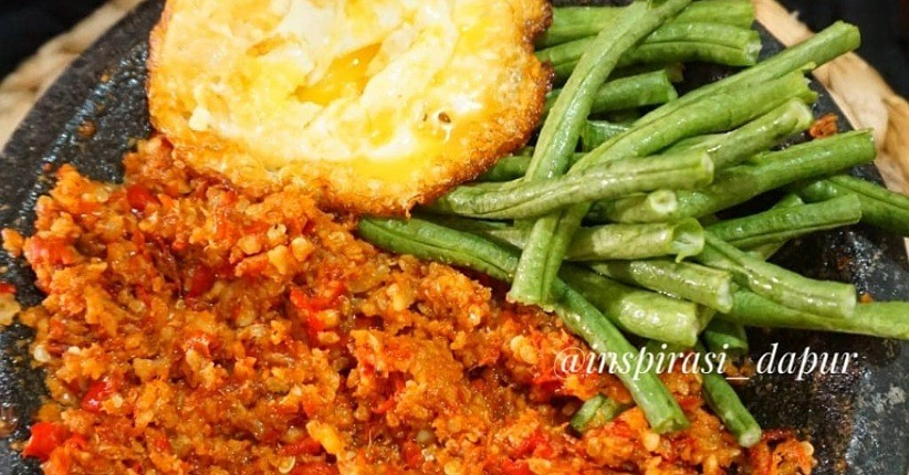 Cara Bikin Sambal Gepuk Super Pedas, Enak Disantap dengan Telur Ceplok
