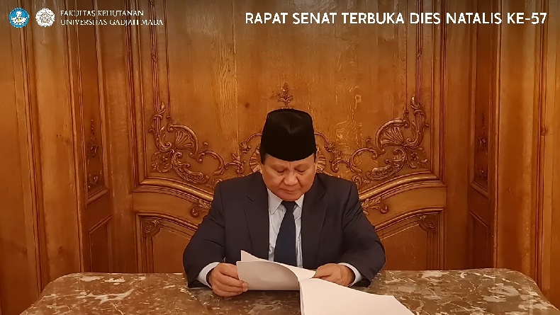 Singgung Alih Fungsi Lahan Jadi Bangunan, Prabowo: Masyarakat Tidak Makan Beton