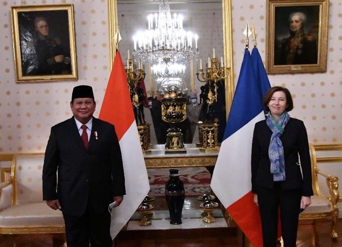 Prabowo Subianto Bertemu Menhan Prancis Bahas Kerja Sama Pertahanan