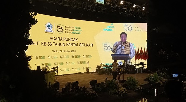 Airlangga: Berkat Arahan Jelas Pimpinan Tertinggi, Ekonomi Indonesia Bangkit