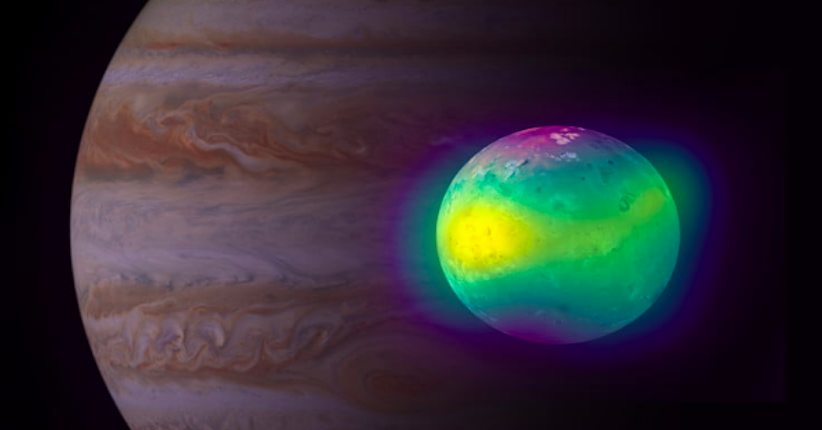Ratusan Gunung Berapi Memuntahkan Belerang ke Atmosfer Bulan Jupiter lo