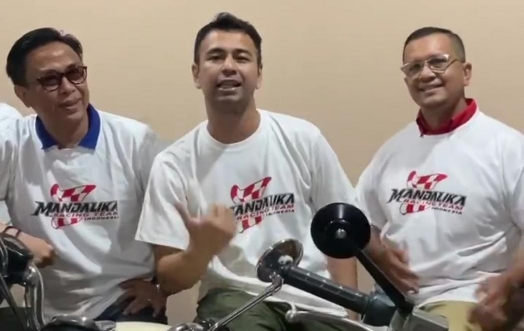 Raffi Ahmad Ditunjuk Jadi Duta Tim MotoGP Indonesia, Incar Bikers Jago Balapan