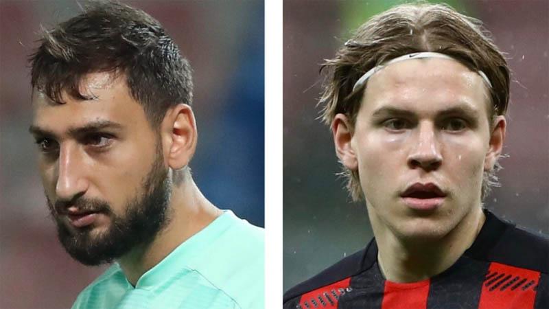 AC Milan Vs AS Roma, Donnarumma dan Hauge  Absen karena Positif Covid-19