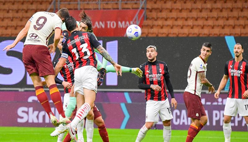 AC Milan Vs AS Roma: Imbang, Drama 6 Gol Tersaji di San Siro