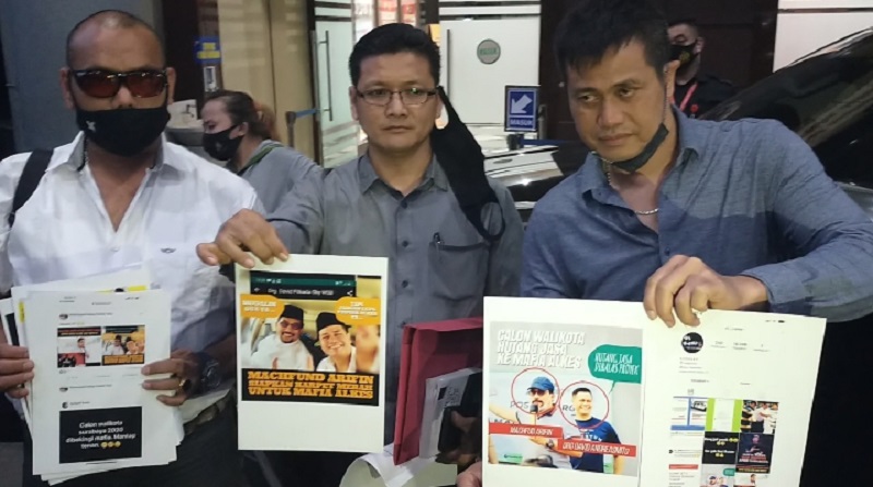 Jadi Korban Kampanye Hitam, Simpatisan Machfud Arifin Lapor Polda Jatim