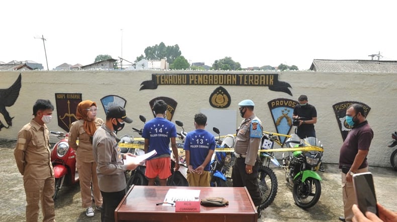 Ingin Dihukum Ringan, Maling Motor di Bogor Bohong ke Polisi