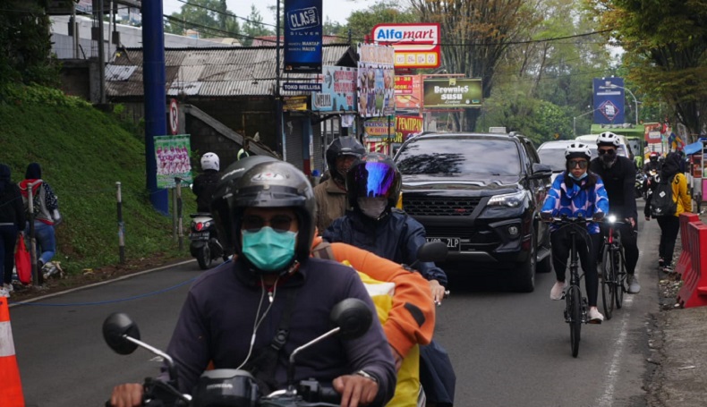 Pengunjung Mulai Berdatangan ke Tempat Wisata Lembang, Ini Antisipasi Polisi
