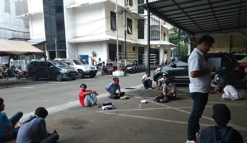 Polres Jaksel Amankan 11 Remaja Ikut Demo, 2 Positif Narkoba
