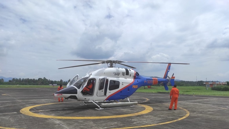 Mabes Polri Kirim Helikopter untuk Bantu Pengamanan Pilkada Serentak di Sulut