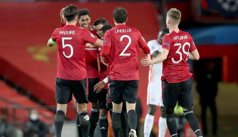Manchester United Vs RB Leipzig: The Red Devils Pesta Gol, Rashford Cetak Rekor