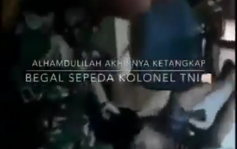 Video Viral Dugaan Penganiyaan ke Begal Sepeda , Begini Penjelasan Korps Marinir