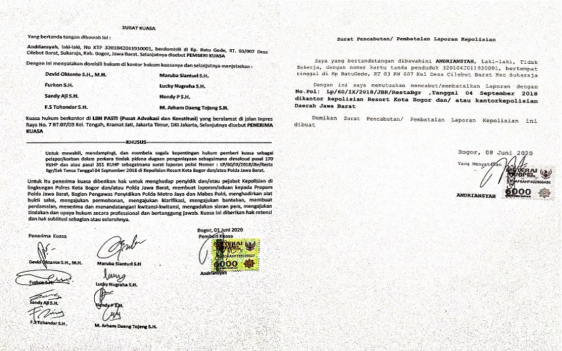 Keukeuh Klaim Pelapor Cabut Laporan, Kuasa Hukum Habib Bahar Tunjukkan Bukti Ini