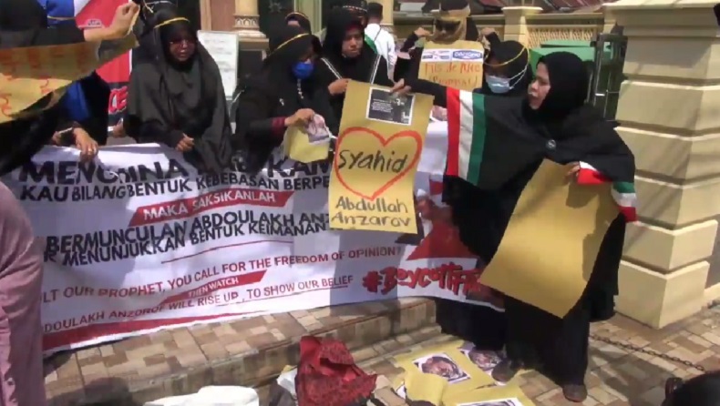 Kecam Pernyataan Emmanuel Macron, Emak-Emak Medan Ajak Boikot Produk Prancis