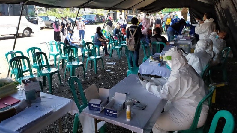 Rapid Test Wisatawan di Puncak, Ditemukan Lagi 7 Kasus Reaktif Covid-19