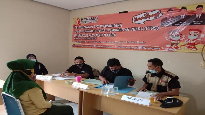 Pilkada Babel, Kuota Calon Pengawas TPS di Bateng Terpenuhi