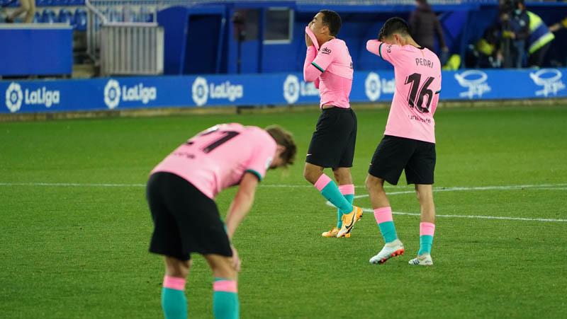 Deportivo Alaves Vs Barcelona: Blaugrana Ditahan 10 Pemain Tuan Rumah