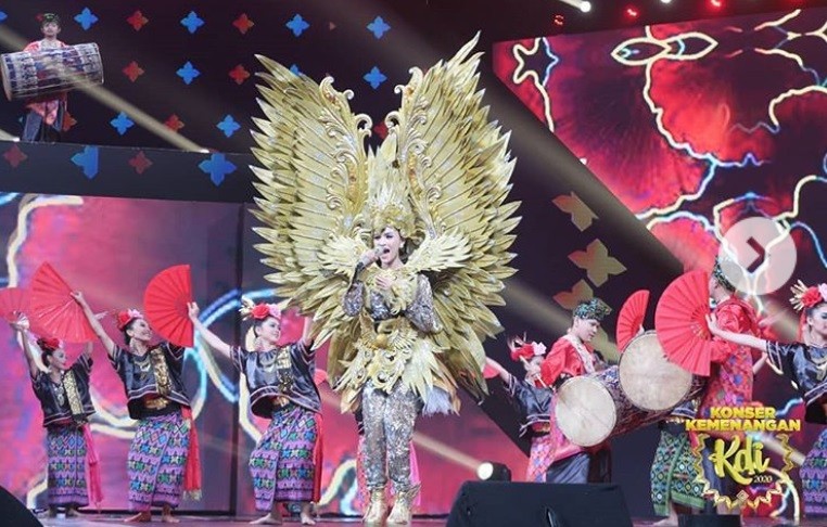 Gita Berhasil Curi Hati Rhoma Irama, Bawakan Suara Gendang dengan Syahdu di Panggung KDI 2020