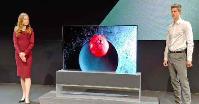 TCL Kembangkan TV OLED yang Bisa Digulung ke Samping