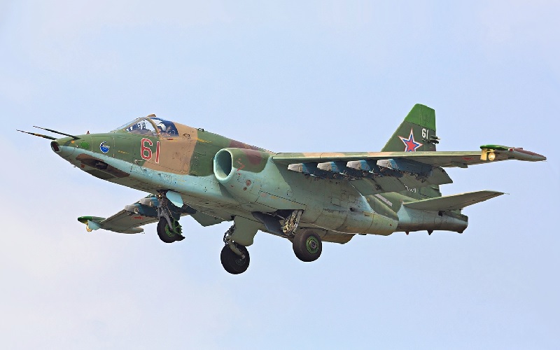 Militer Azerbaijan Kembali Tembak Jatuh Jet Tempur Su-25 Milik Armenia