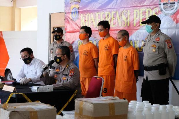 Polda DIY Tangkap 16 Tersangka Pengedar Pil Koplo, Rata-Rata Beli di Medsos