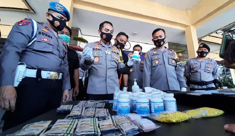 Polresta Tasikmalaya Ungkap 9 Kasus Narkoba dalam Sebulan
