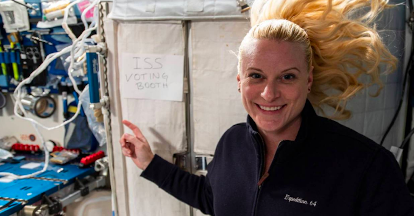 Astronot NASA Ikut Pilpres AS dari Luar Angkasa, Begini Prosesnya