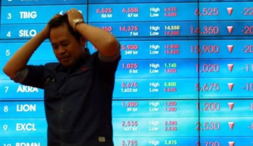 Turun 54,25 Poin, IHSG Ditutup di Zona Merah 5.105