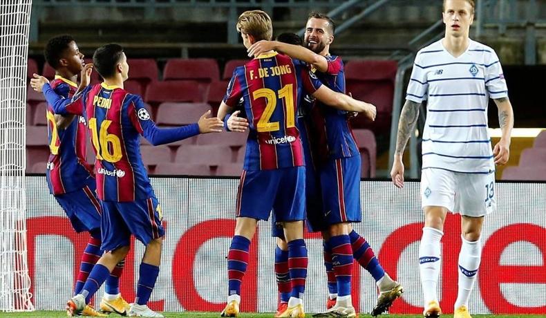 Kalahkan Dynamo Kiev, Barcelona Tetap Rajai Klasemen Grup G