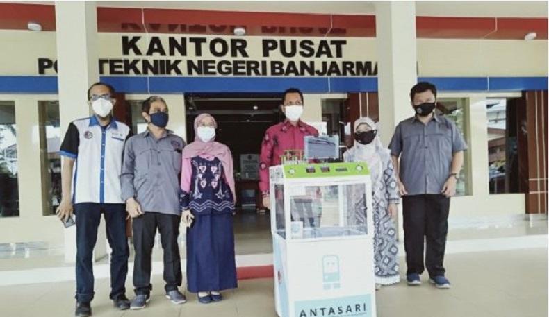 Mahasiswa Banjarmasin Buat Robot Antasari untuk Layani Pasien Covid-19