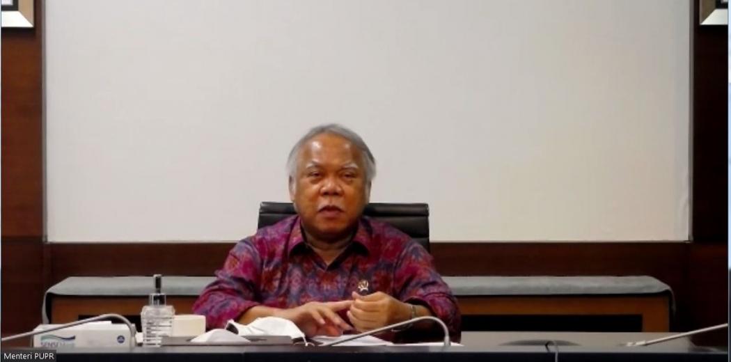 Banjir Kalsel, Menteri Basuki Bangun Jembatan Darurat di Martapura