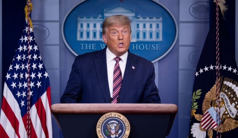 Stasiun TV AS Hentikan Siaran Langsung Pidato Donald Trump, Ini Sebabnya