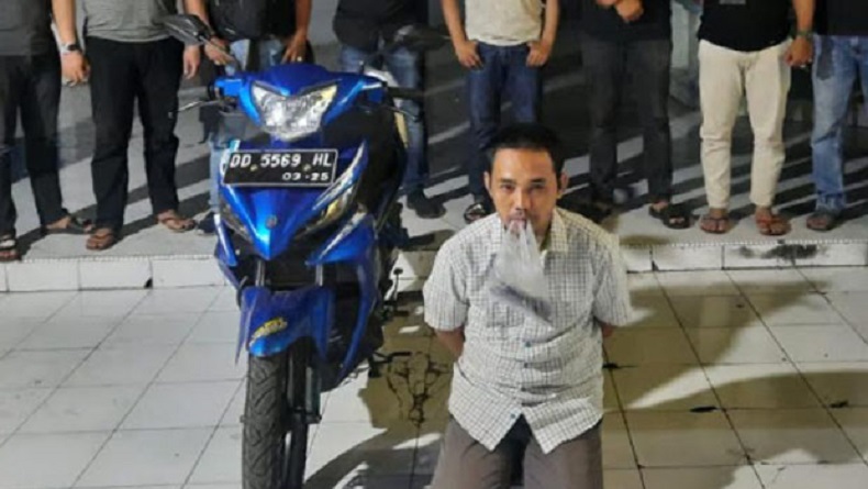 Maling Motor, Polisi Gadungan Berpangkat Iptu Diamankan Petugas