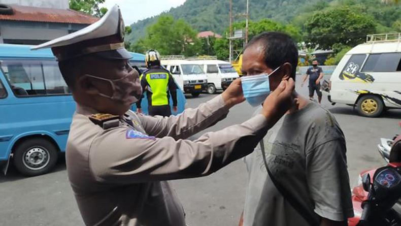 Satgas Covid-19 : Sebulan Terakhir Kepatuhan Prokes Turun