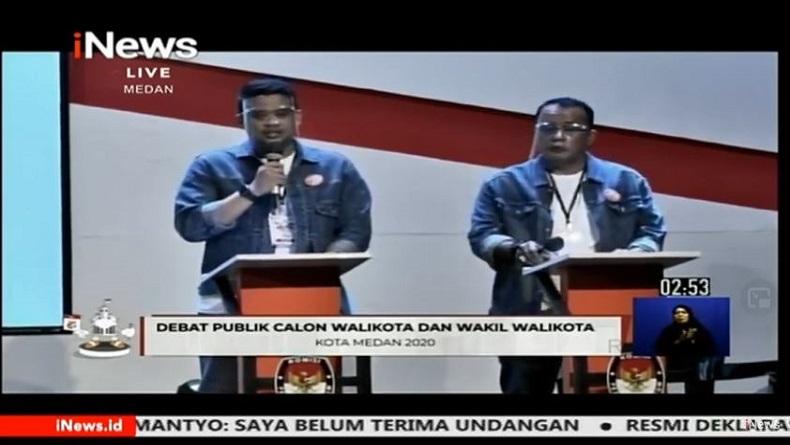 Debat Pilkada, Bobby-Aulia : Kolaborasi Medan Berkah Solusi Masalah Medan