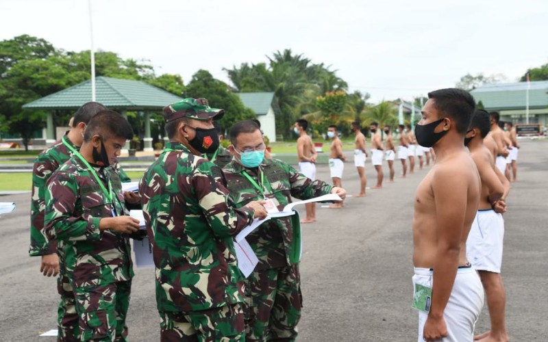 Pangdam II/Sriwijaya Pimpin Sidang Pemilihan Tingkat Pusat Penerimaan Catam TNI AD