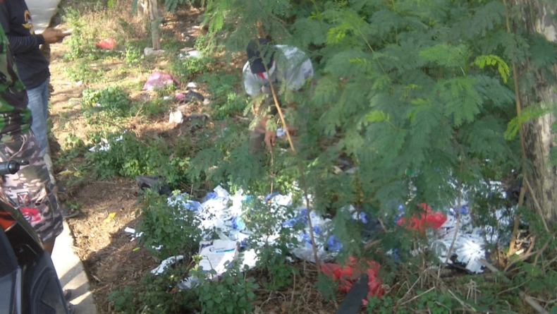 Limbah Medis yang Berserakan di Bekasi Diduga Berasal dari Klinik Jababeka