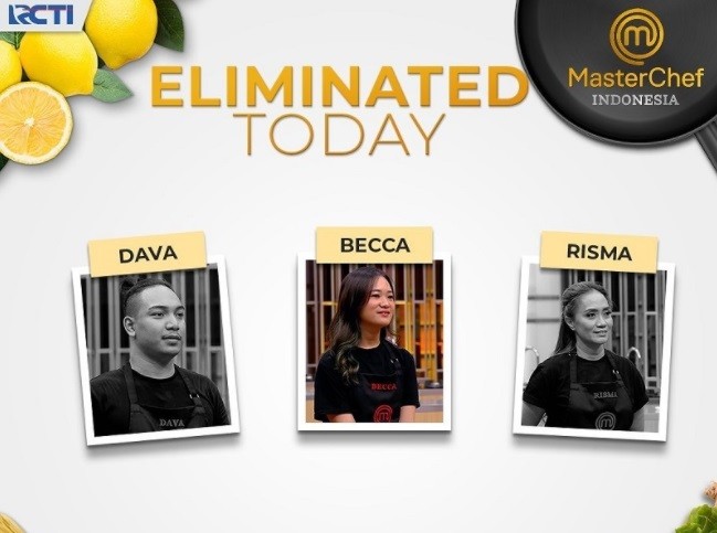 Risma dan Dava Tereliminasi dari MasterChef Indonesia Season 7