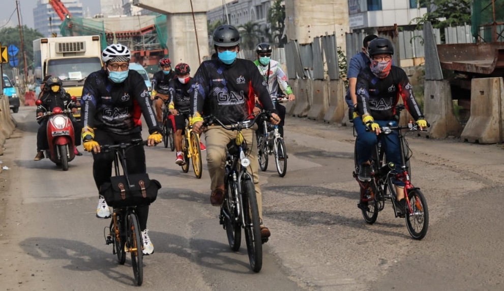 Polusi di Jakarta Tinggi, Begini Cara Komunitas Gowes Kurangi Emisi Kendaraan