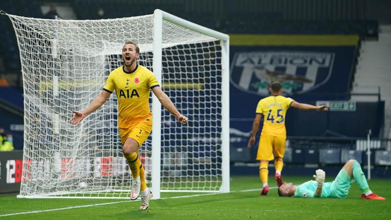 Gol Harry Kane Bawa Tottenham Kalahkan West Brom dan ke Puncak Klasemen