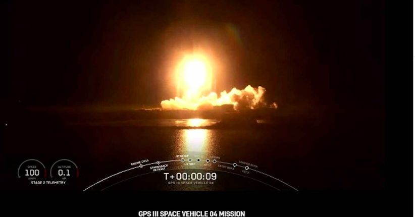 SpaceX Berhasil Tempatkan Satelit GPS III ke Orbit