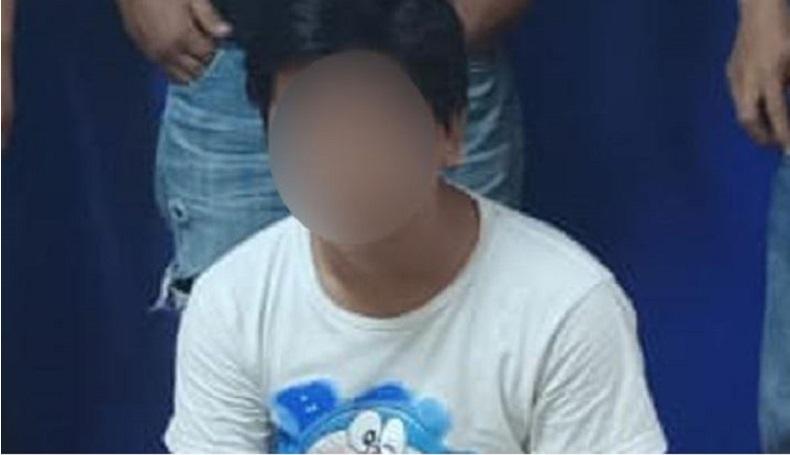 Asyik Rekap Togel di Kafe, Pelaku Judi Pakai Baju Doraemon Ditangkap Polisi