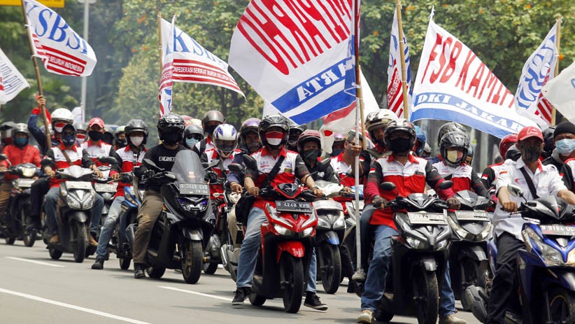 10.000 Buruh Bakal Demo Tolak Perppu Ciptaker di Istana, Polisi Siapkan Pengamanan
