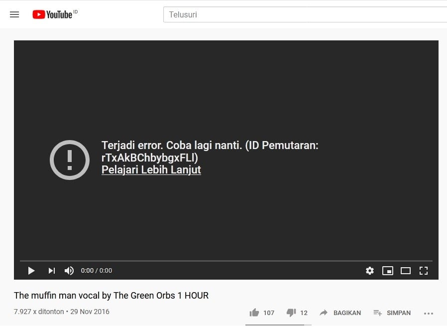 YouTube Down, Ini Penjelasan dari Pengelola