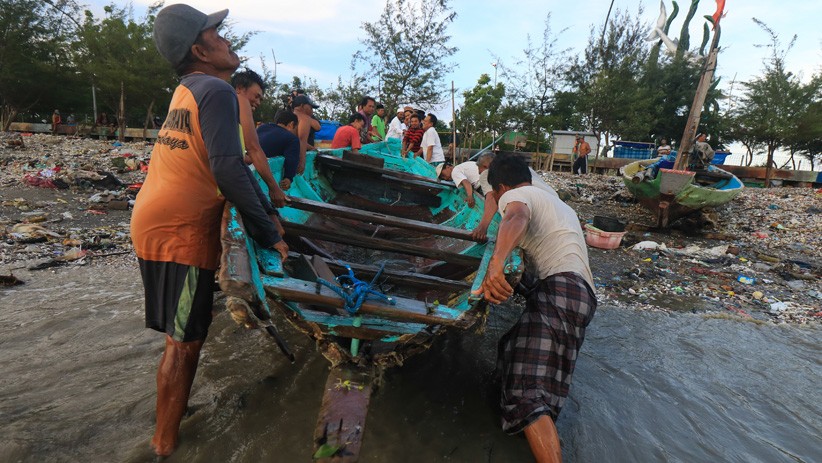 Nelayan Belitung Pilih Libur Melaut akibat Cuaca Ekstrem