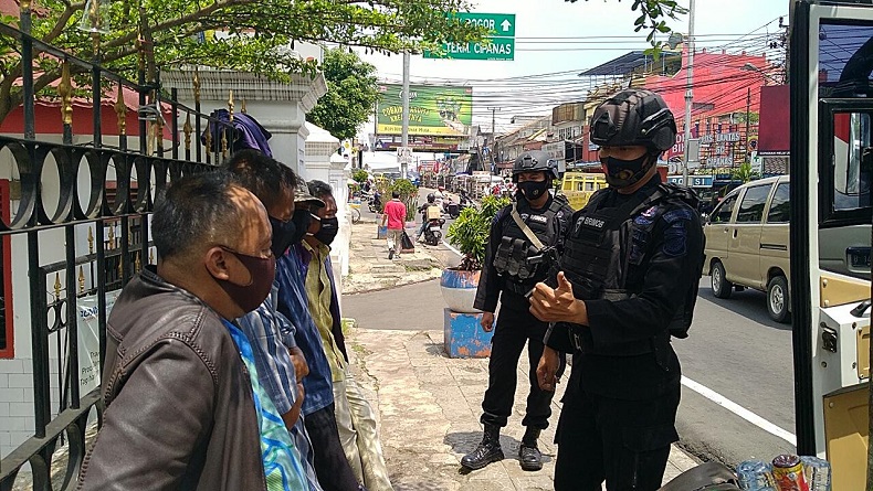 Polda Jabar Kerahkan Personel Brimob Gelar Operasi Yustisi, Disiplinkan Warga Patuhi Prokes