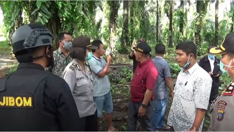 Heboh, Warga Tanah Jawa di Simalungun Temukan Mortir di Perkebunan Sawit